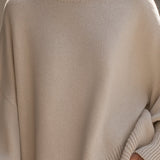 Nida™ – Pulover Oversize Confortabil din Lână