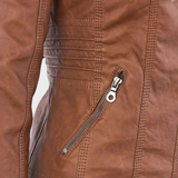 Gabija™ – Jachetă din Piele Elegantă pentru Toamnă