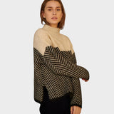 Adelie™ - Pulover de înaltă calitate cu guler înalt din material de lux