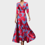 Isadora - Rochie maxi premium realizată manual