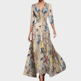 Isadora - Rochie maxi premium realizată manual