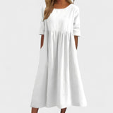 Catarina - Rochie din bumbac moale