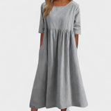 Catarina - Rochie din bumbac moale