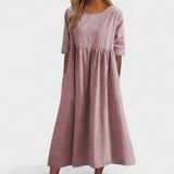 Catarina - Rochie din bumbac moale