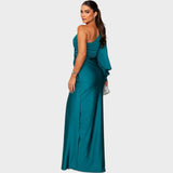 Rasa™ – Rochie elegantă lungă cu un umăr