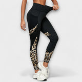 Carmo™ - Legginguri cu talie înaltă și imprimeu leopard