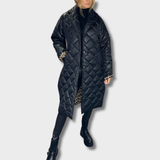 Greta™ – Jachetă Dublă din Puf de Lux