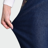 Rūta™ - Blugi eleganți pentru femei cu buzunare laterale și talie elastică