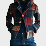 Noelle - Klasična Tartan Vuna Jakna