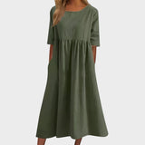 Catarina - Rochie din bumbac moale