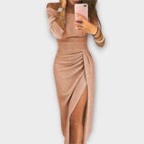 Lena - Rochie elegantă fără umeri