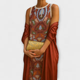 Rafaela – Rochie elegantă lungă cu sacou asortat