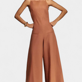 Belén Mono Halter sau Pantaloni Largi și Cădere Elegantă