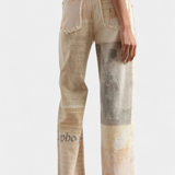 Pantaloni Paula Platformă sau Pantaloni Largi