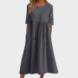 Catarina - Rochie din bumbac moale