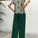 Amelia | Elegantni Paisley Dvodelni Set