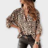 Biserka - Moderna Bluza s Leopard Uzorkom