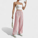 Maria™ - Pantaloni lejeri cu accente elegante
