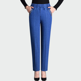 Rūta™ - Blugi eleganți pentru femei cu buzunare laterale și talie elastică