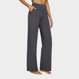 Calista™ | Pantaloni largi pentru femei, culoare maro