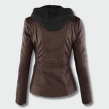 Gabija™ – Jachetă din Piele Elegantă pentru Toamnă