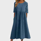 Catarina - Rochie din bumbac moale