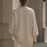 Nida™ – Pulover Oversize Confortabil din Lână