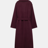 Amalija | Trench de culoare vin