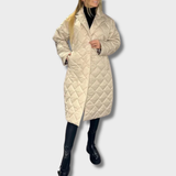 Greta™ – Jachetă Dublă din Puf de Lux