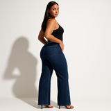 Aline™ – Blugi elastici cu talie medie