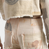 Pantaloni Paula Platformă sau Pantaloni Largi