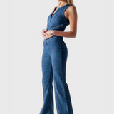 Jeans Maisie cu decupaj în formă de inimă