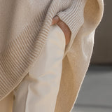 Nida™ – Pulover Oversize Confortabil din Lână