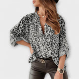 Biserka - Moderna Bluza s Leopard Uzorkom
