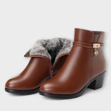 Odeta™ – Botine elegante de iarnă cu fermoar