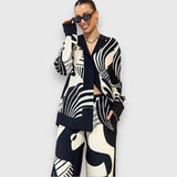 Raminta™ - Set dublu cu design geometric elegant