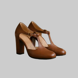 Camille – Elegantne Kožne Cipele na Petu