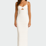 Dina™ - Rochie Albă Simplă