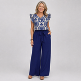 Amelia | Elegantni Paisley Dvodelni Set