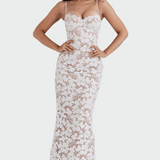 Diana™ - Rochie Maxi Cu Dantelă