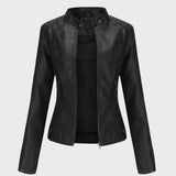 Skaistė™ – Jachetă elegantă din piele