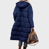 Iarnă | Parka dublă elegantă și caldă pentru femei
