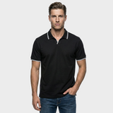 Jesper™ | Noir V-gât Polo