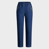 Rūta™ - Blugi eleganți pentru femei cu buzunare laterale și talie elastică
