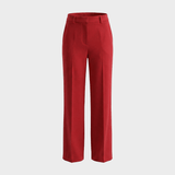 Set de Vestă Carlen Klasikinis cu Curea și Pantaloni Largi
