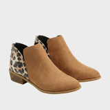 Janicee Pantofi Ortopedici cu Model de Leopar