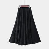 Sintija™ - Fustă Elegantă cu Talie Înaltă
