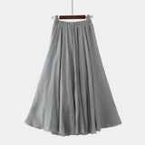 Sintija™ - Fustă Elegantă cu Talie Înaltă