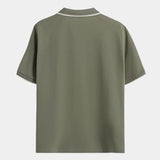 Jesper™ | Noir V-gât Polo