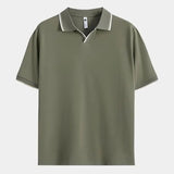 Jesper™ | Noir V-gât Polo